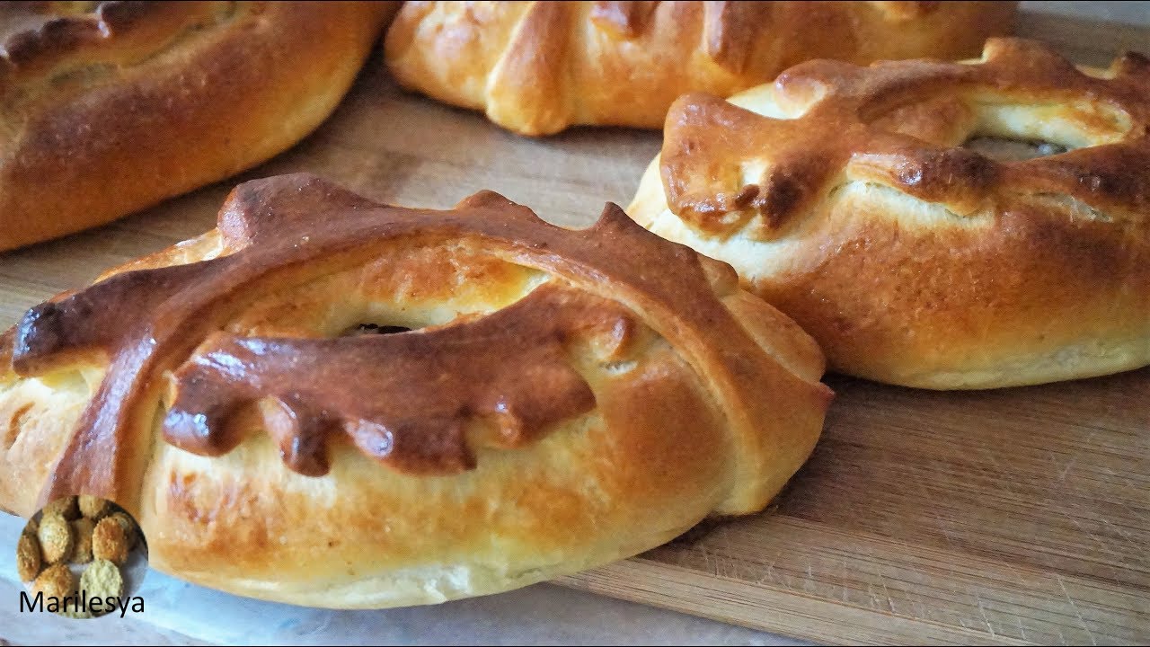 РАССТЕГАИ С МЯСОМ/Пирожки с мясом