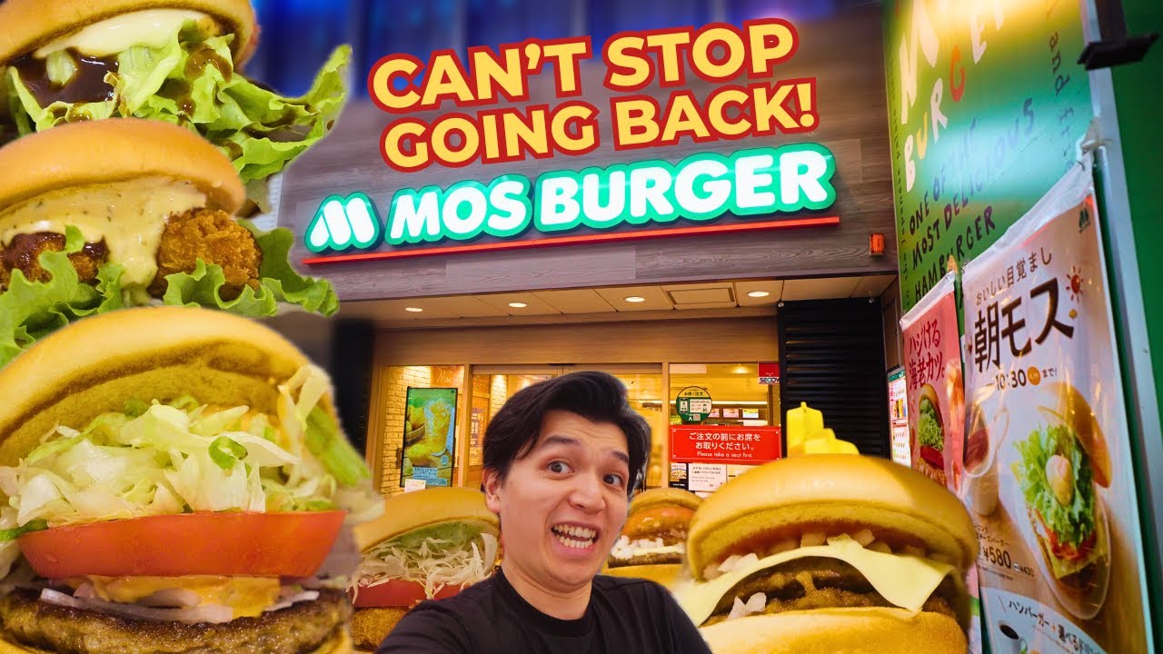 I Tried MOS BURGER 3 Times in Japan… Was It Worth It? 🇯🇵🍔