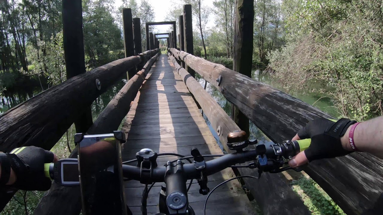 Atala E-bike B Cross Cx 500 giro a Oira e Masera - YouTube