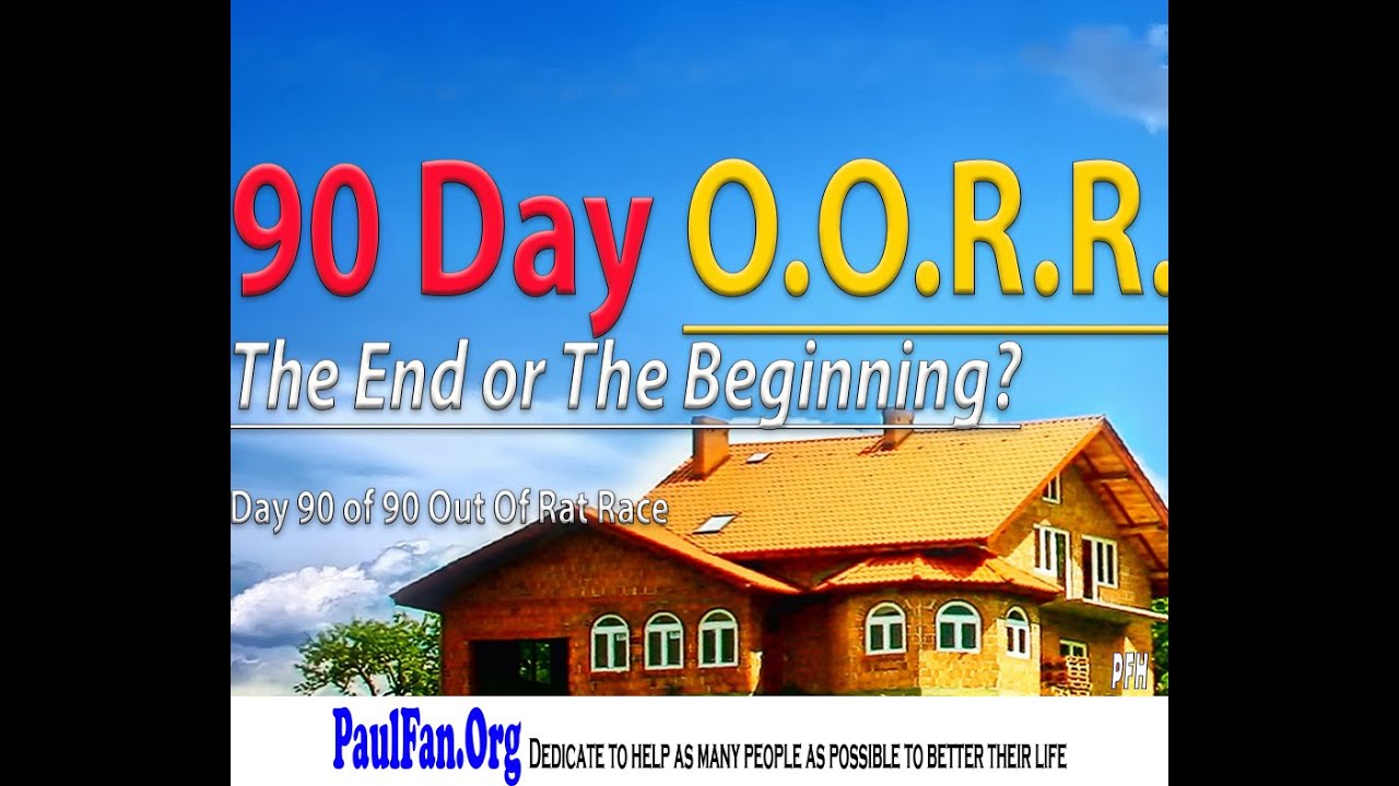 90 Day Get Out Of Rat Race Summary - Day 90 of 90 Day to Quit Job