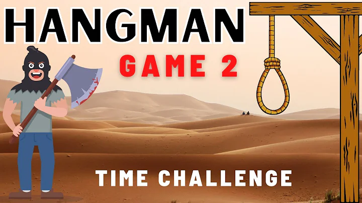 Trivia Quiz : Test your knowledge and Play HANGMAN  vs. Time ⏰ -  Game 2