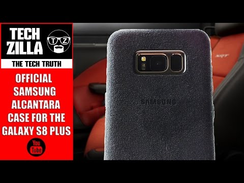 Official Samsung Alcantara Cover for the Galaxy S8 Plus