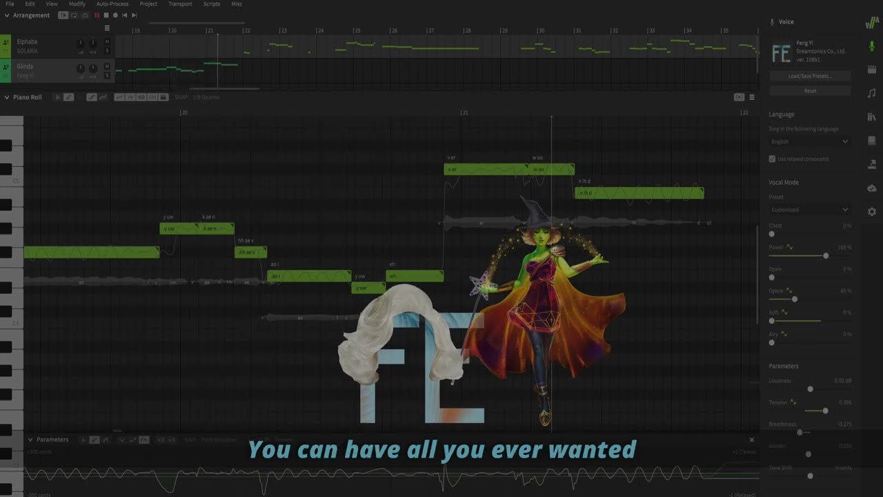 【Solaria | Feng Yi】Defying Gravity【SynthV Cover】+SVP