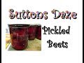 How I Pickle Beets - Canning Pickled Beets