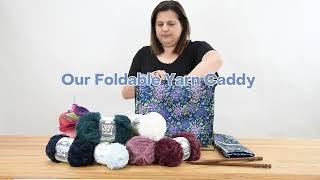 Discover our Foldable Yarn Caddy 🧶