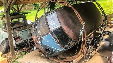 1958 pressed bumper split window VW bus rear frame building!!