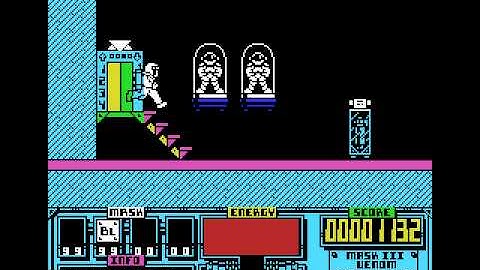 [MSX] Gremlin - MASK Venom Strikes Back - Judge Dredd Cheat Mode and Hidden Room revisited