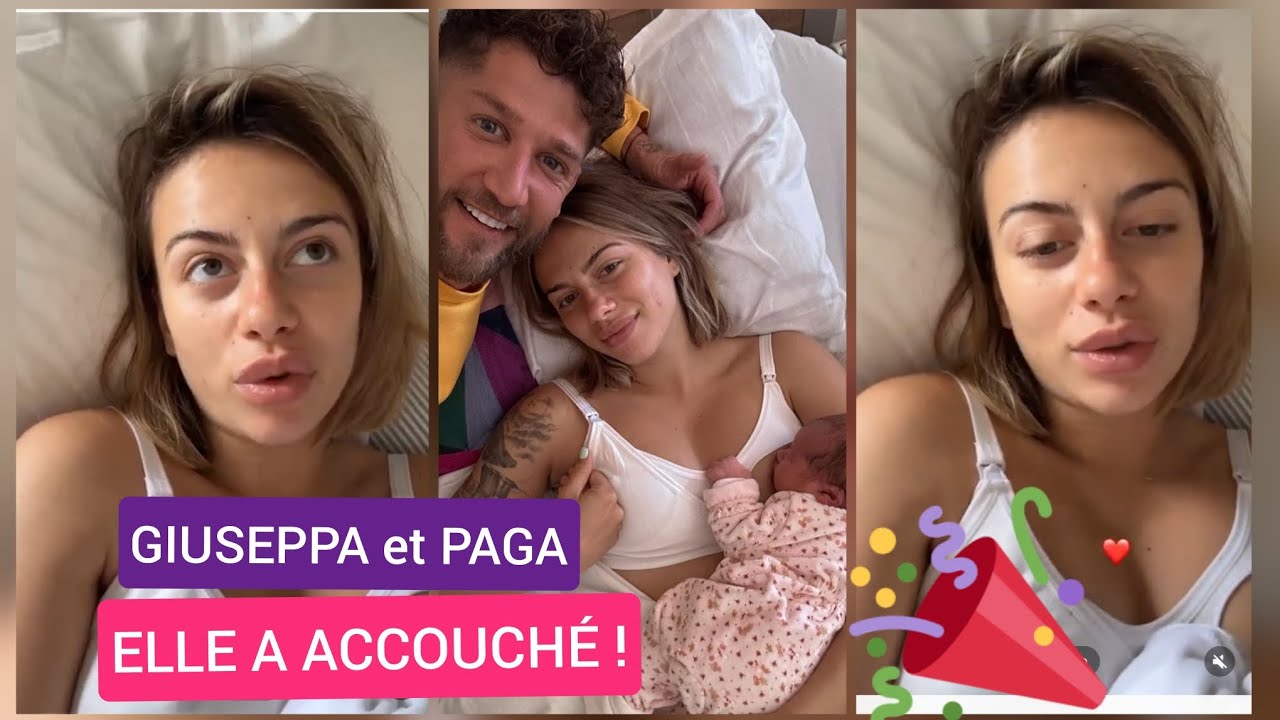 PAGA et GIUSEPPA - AVEC LEUR BÉBÉ GIORGIA - YouTube