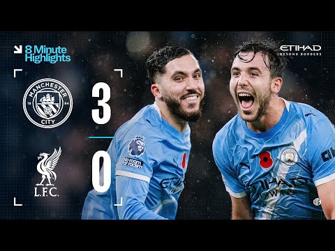 EXTENDED HIGHLIGHTS City 3 0 Liverpool Doku Stars As City Beat Liverpool