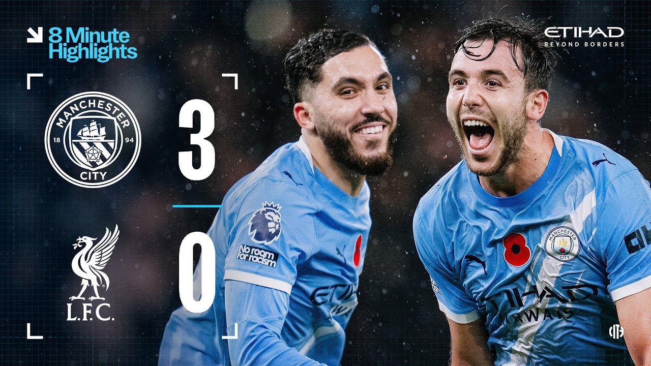 EXTENDED HIGHLIGHTS | City 3-0 Liverpool | Doku stars as City beat Liverpool!