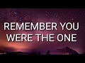 SHY Martin - Remember You Were The one (Lyrics)ft.