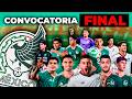 La lista que MARCARÁ la historia de México en su PROPIO Mundial