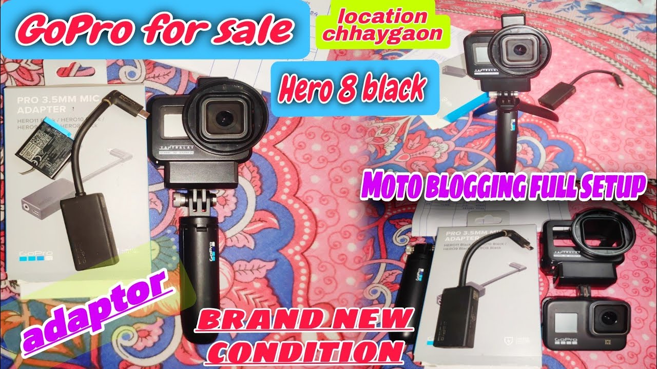 Second hand GoPro for sale // gopro for sale // location chhaygaon // 16,500 only, emergency sale