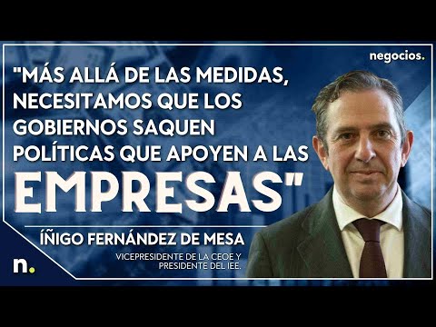 "M&aacute;s all&aacute; de las medidas, necesitamos que los gobiernos saquen pol&iacute;ticas que apoyen a las empresas"