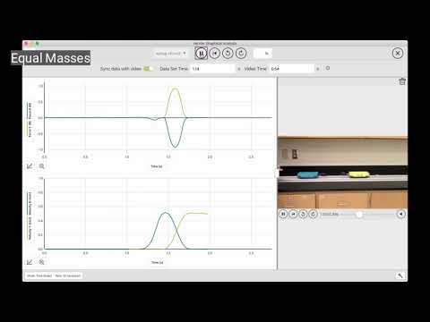 Elastic Collisions Demo