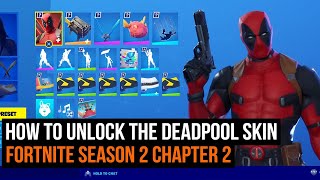 Fortnite - How to unlock the deadpool skin