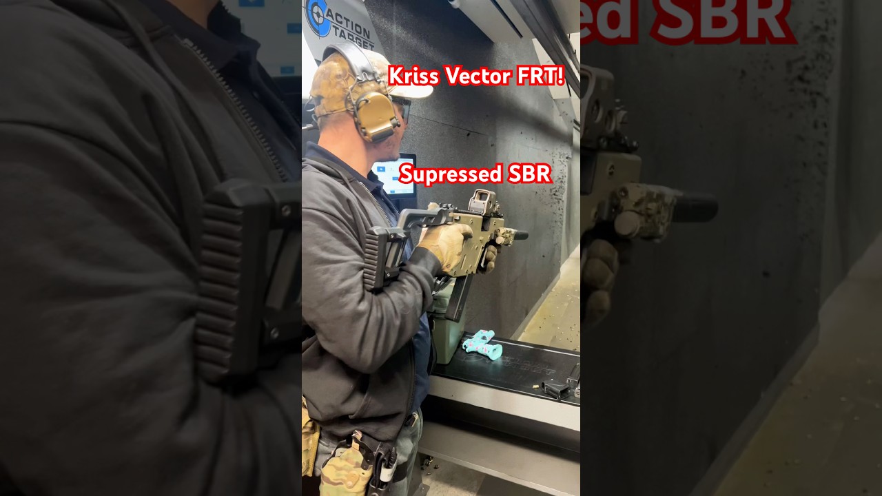 45 ACP Kriss Vector RATL-R FRT SBR с глушителем 