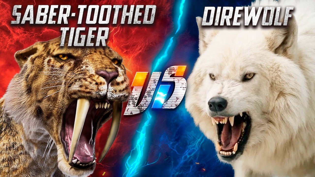 Saber-Toothed Tiger VS Direwolf