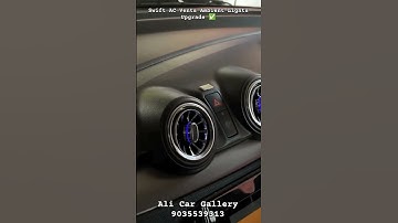 Maruti Suzuki Swift AC Vents Ambient Lights Upgrade ✅