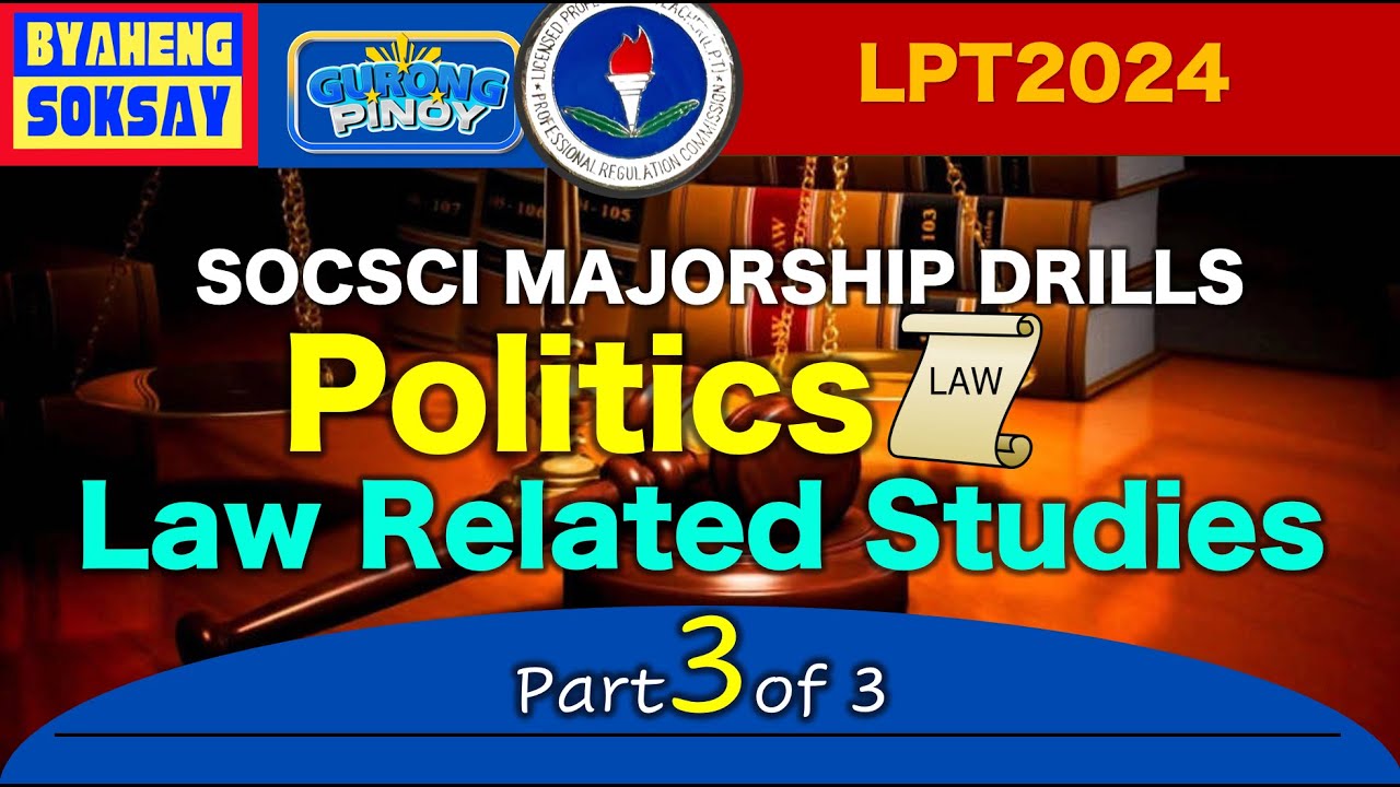 Social Science Review | Gurong Pinoy Coach Jun | POLITICS Part 3 OF 3 - DRILLS
