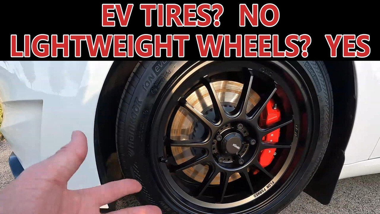 Super Efficient Tesla Wheel and Tires