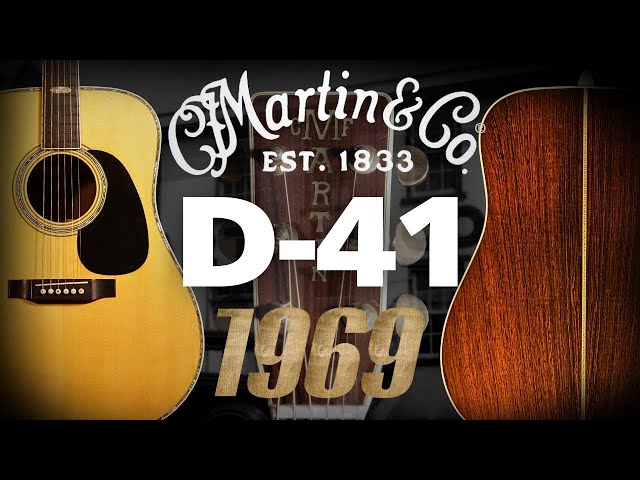 MARTIN D-41 1969年製】僅か31本！幻の初年度ハカランダモデル（完全