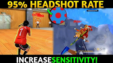Set Edit App 95% Headshot Rate Commands | Set Edit Free Fire Headshot🔥😈