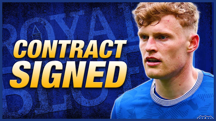 Jarrad Branthwaite agrees new long-term Everton contract | LIVE
