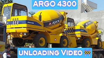 New Ajax flori Argo 4300 unloading Video 🚧