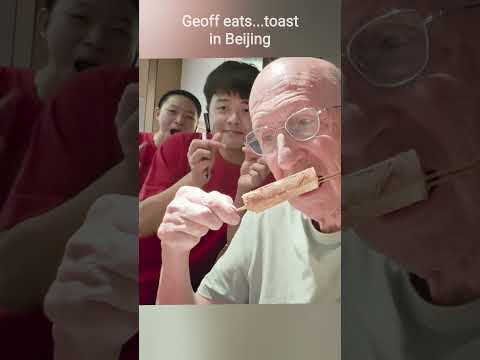We didnt just eat toast 🤣 #beijingbarbeque #happy meal #foodinbeijing