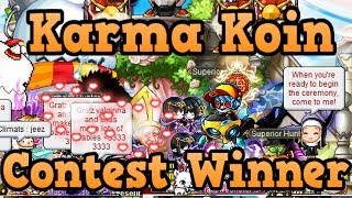 Karma Koin Contest Winner - Maplestory Wedding