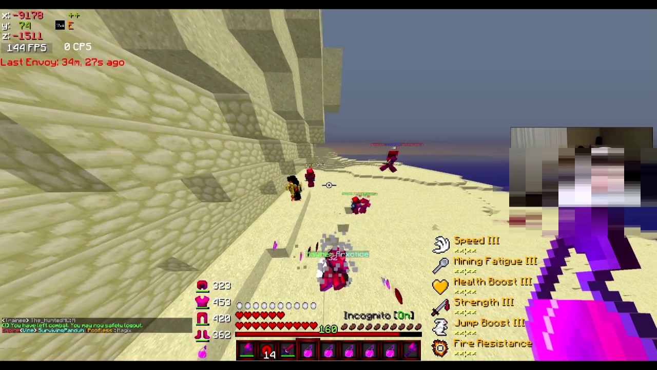 CosmicPVP 9Lore Godset Kill with Divine 3 on Tyler9 and Demi Kill on Tazeful