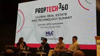 Yael Tamar, CMO SolidBlock speaking in a panel on the future of retail at PropTech360 2019