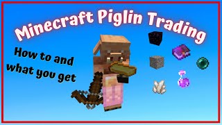 Minecraft Piglin Trading @vegasvic1965