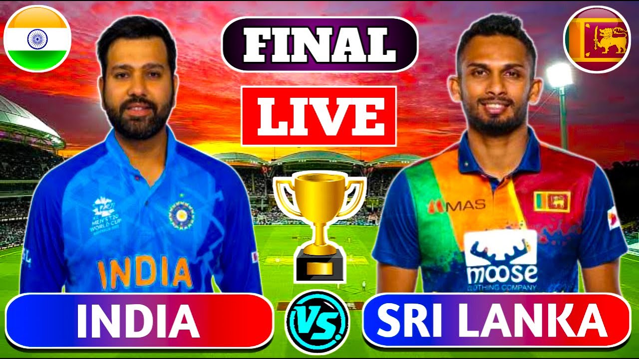 🔴LIVE INDIA vs SRI LANKA, FINAL IND vs SL LIVE CRICKET MATCH TODAY IND vs SL ASIA CUP 2023 LIVE