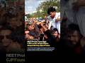 CJP Founder Abhijeet Dipke Slapped During Jaipur Protest Over NEET Row.