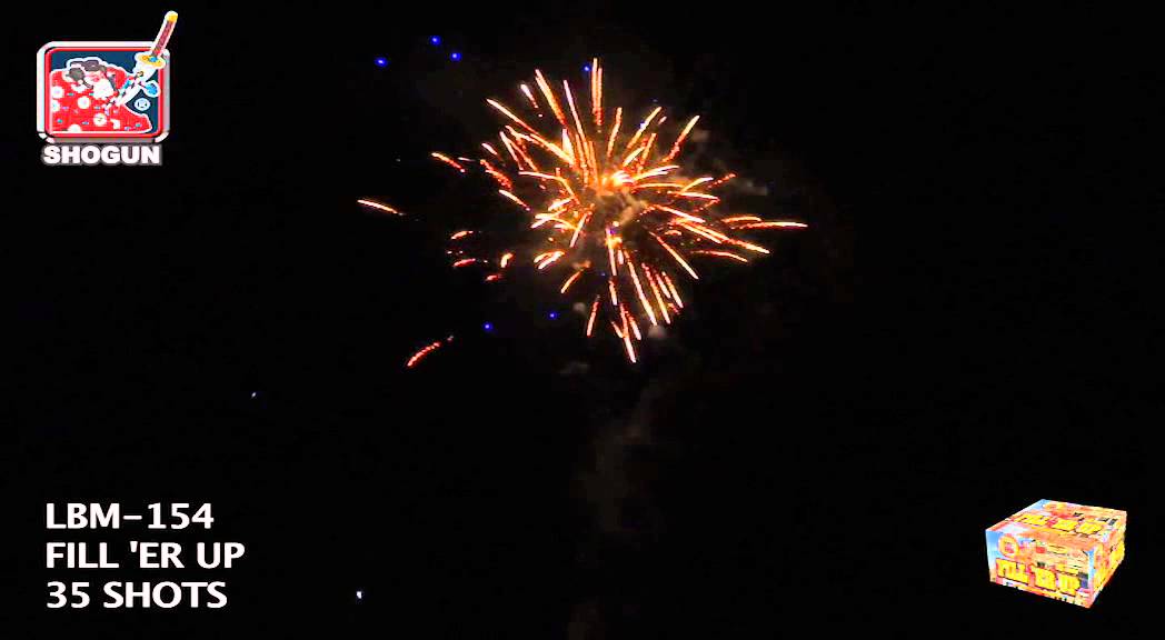 Fill 'Er Up LBM 154 Shogun Fireworks by Red Apple Fireworks YouTube