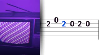 Rex Orange County - television so far so good  (Easy Guitar Tabs Tutorial)