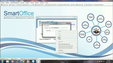 How to get smart office attendance system licence key tutorial step by step