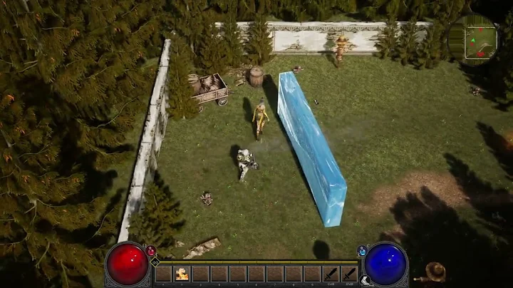 Unreal Engine Top Down RPG 'Diablo' Template: Frostwall