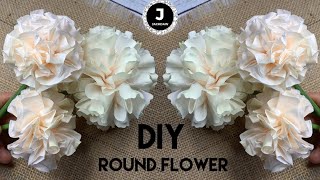 DIY🌸. Как сделать цветы шары из фоамирана.