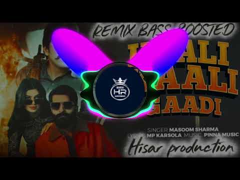 Kaali Kaali Gaadi (Official Remix) Masoom Sharma | Hisar Production| New Haryanvi Songs Remix 