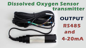 Dissolved Oxygen Sensor (DO) with Modbus RS485 and 4-20mA output