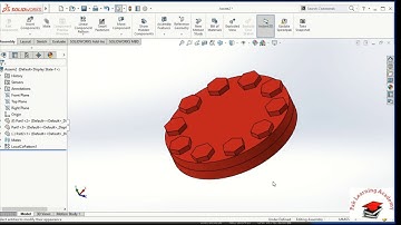 Solidworks assembly tutorials in hindi 04 || Circular Component Pattern