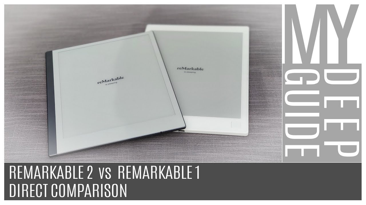 What's the difference between reMarkable 1 and reMarkable 2?