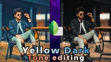 Snapseed yellow Dark Tone photo editing || #photography #nsbpictures #snapseed