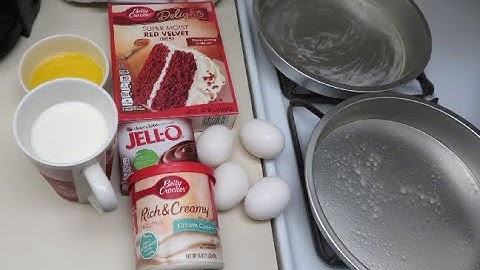 How to make a box cake taste like a bakery cake🎂