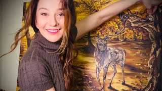 Creating “TREASURE” | Textured Mixed Media Painting with Silver Jewelry