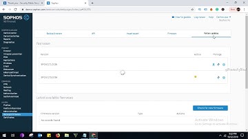 how to configure auto update patterns on sophos xg 230 firewall