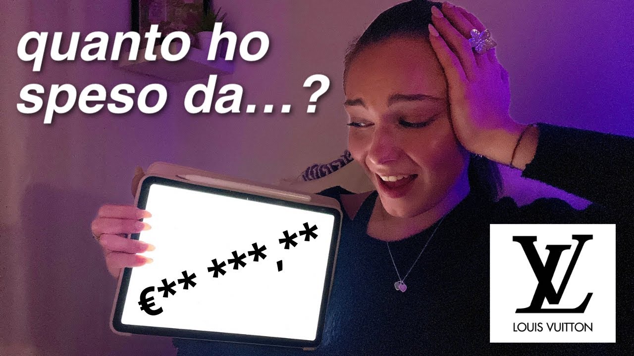 HO COMPRATO TUTTO QUELLO CHE MI PIACEVA su LOUIS VUITTON!💸